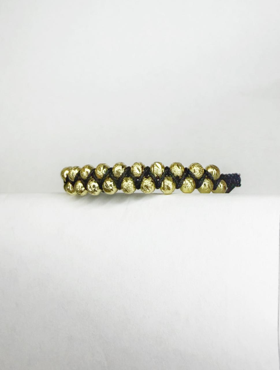 Pulsera tejida balines (Masculino)