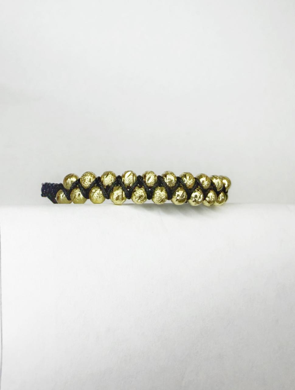 Pulsera tejida balines (Masculino)