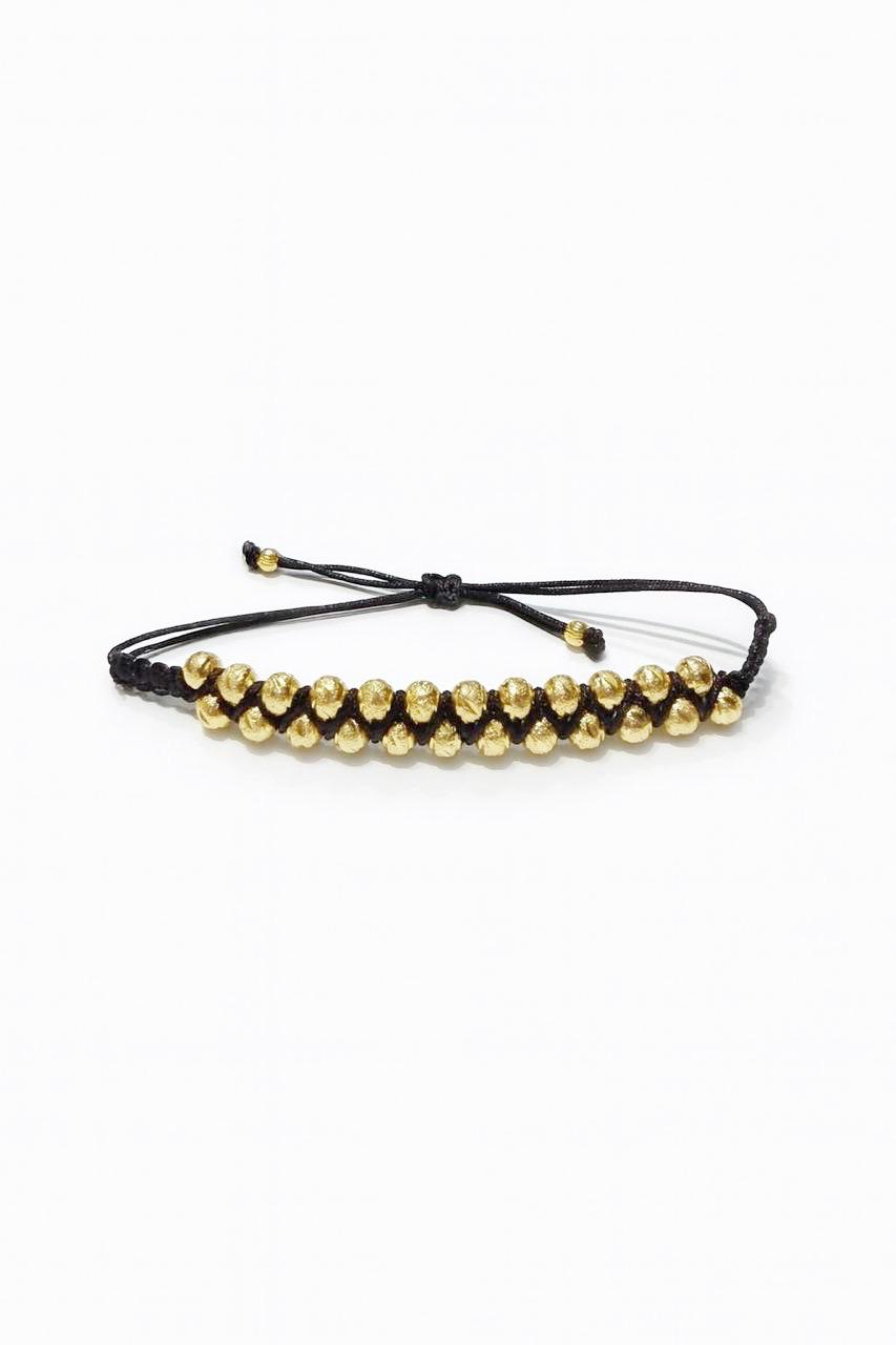 Pulsera tejida balines (Masculino)